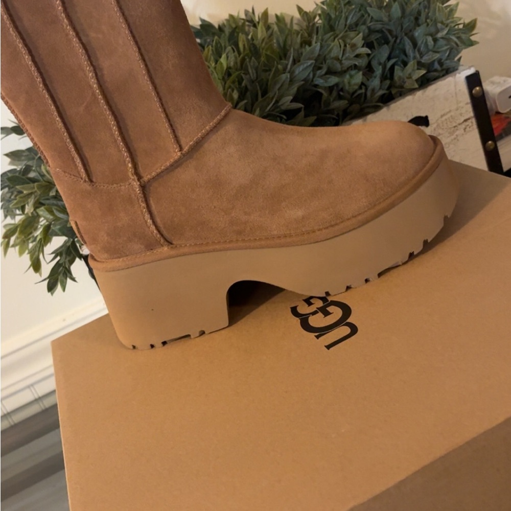 UGG Women's Brown Platform Boots
